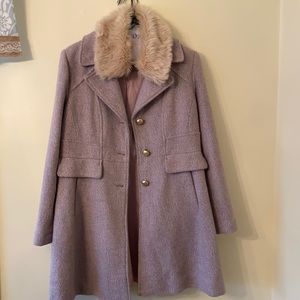 Jessica Simpson Peacoat xl, pink/grey, EUC
